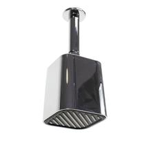 Ducha Quadrada Thick ABS com Cano de Teto Redondo 10 cm