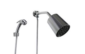Ducha Redonda ABS Cromado 11 cm de Parede c/ Duchinha Manual