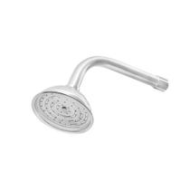 Ducha Redonda Cascata em Aluminio Polido de 4 Polegadas de 1/2 Parede Big Ducha