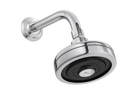 Ducha Redonda de Parede Cromada com Tubo Acqua Plus Deca