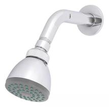 Ducha Redonda De Parede - Cromada - Vão 8 Litros/Minuto