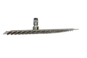 Ducha Slim Chuveiro 30x30 Inox 304 Com Niple Suporte de Teto Cromado