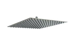 Ducha Slim Quadrado 30x30 Inox 304 Com Niple Suporte De Teto Ducha Slim Quadrado 30x30 Inox 304 Com Niple Suporte De Teto