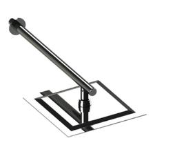 Ducha Sodramar em aço inox 25x25 com cano 1/2 Ducha Sodramar em aço inox 25x25 com cano 1/2