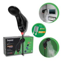 Ducha Sublime Eletrônica Blindada Preta 220V 4000W Zagonel Alta Performance Premium Original