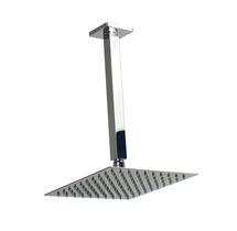 Ducha Ultra Slim Quadrado 20x20 Com Braço Suporte Teto