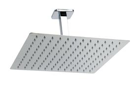 Ducha Ultra Slim Quadrado 30x30 Com Braço Suporte Teto 10 Cm Ducha Ultra Slim Quadrado 30x30 Com Braço Suporte Teto 10 Cm