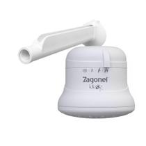 Ducha zagonel ideale plus com cano branco 4t 220v 6800w