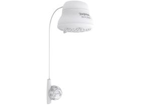 Ducha zagonel master banho eletronica branco 220v 7500w com cano 30cm e veda rosca