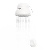 Ducha zagonel master banho eletronica branco 220v 7500w com cano 30cm e veda rosca Ducha zagonel master banho eletronica branco 220v 7500w com cano 30cm e veda rosca