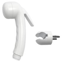 Duchinha Gatilho para Ducha Higiênica Branco Com Suporte 1/2" - 2300933 Duchinha Gatilho para Ducha Higiênica Branco Com Suporte 1/2" - 2300933