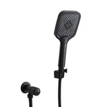 Duchinha Higiênica ABS Black Matte c/ Registro 1/4 de Volta Duchinha Higiênica ABS Black Matte c/ Registro 1/4 de Volta