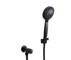 Duchinha Higiênica Redonda 3 Jatos Preto c/ Registro em ABS Duchinha Higiênica Redonda 3 Jatos Preto c/ Registro em ABS