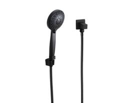 Duchinha Manual ABS Preto Redonda c/ Registro 1/4 de Volta Duchinha Manual ABS Preto Redonda c/ Registro 1/4 de Volta