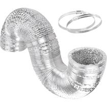 Ducting Simple Deluxe 35,56 cm 7,62 m, folha de alumínio prateada