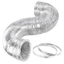 Ducting Simple Deluxe de 6 polegadas e 16 pés Flex Air não isolado Ducting Simple Deluxe de 6 polegadas e 16 pés Flex Air não isolado