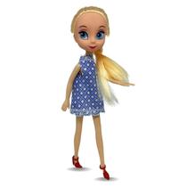 Duda Fashion Boneca Cabelo Claro Preso Sortida Wellmix