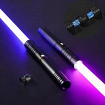 Duelo Lightsaber Oomyeh 2 em 1 com 15 cores para crianças, pacote com 2