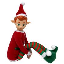 Duende de Natal Original Elf 12 - Boneca de Pelúcia para Decoração