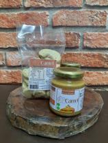 Dueto de 2 Biscoitos 180g e 1 Pasta de Castanha de Caju Caipira 200g Camel