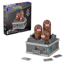 Dugtrio c/ Movimento - Blocos de Montar Pokémon - 350 Peças - Mega - Mattel