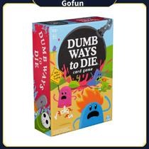 Dumb Ways to Die, o jogo de cartas com memes virais do YouTube e TikTok, Survival Strategy Fun, 2 a 5 jogadores, para maiores de 12 anos Dumb Ways to Die, o jogo de cartas com memes virais do YouTube e TikTok, Survival Strategy Fun, 2 a 5 jogadores, para maiores de 12 anos