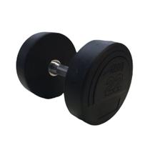 Dumbbell emborrachado com pegada de hard cromo epic 22.5kg