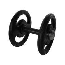 Dumbbell Emborrachado Treinamento Funcional Academia 10Kg Dumbbell Emborrachado Treinamento Funcional Academia 10Kg