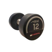 Dumbbell epic - cpu com pegada em aco inox - 18kg