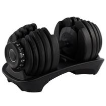 Dumbbell Halter Gallant Elite Pro 24Kg Regulável Com Base