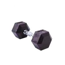 Dumbbell Halter Sextavado 2kg Liveup Peso Mão Emborrachado