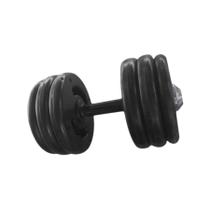 Dumbbell Injetado Pegada Emborrachada Academia Fitness 14kg Dumbbell Injetado Pegada Emborrachada Academia Fitness 14kg