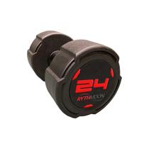 Dumbbell Monobloco Pegada Recartilhada Inox 24kg Rythmoon Dumbbell Monobloco Pegada Recartilhada Inox 24kg Rythmoon
