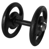 Dumbbell Pintado Pegada Emborrachada Academia Fitness 10kg Dumbbell Pintado Pegada Emborrachada Academia Fitness 10kg