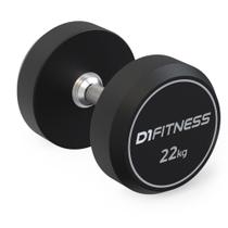 Dumbbell Rubber Elite 22kg