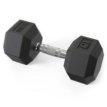 Dumbbell Sextavado Emborrachado - 17,5kg