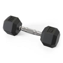 Dumbbell Sextavado Emborrachado - 4kg Dumbbell Sextavado Emborrachado - 4kg