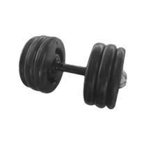 Dumbell Injetado Pegada Emborrachada Academia Fitness 20kg Dumbell Injetado Pegada Emborrachada Academia Fitness 20kg