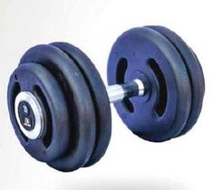 Dumbells Injetados 12 a 30kg + suporte - Santiago Fit