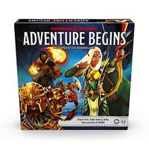 Dungeons &amp Dragons Adventure Begins, Cooperative Fantasy Board Game, Entrada Rápida para o Mundo de D&ampD, Jogo em Família para 2-4 Jogadores, 10 e Up