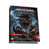 Dungeons &amp Dragons Monster Manual Livro dos Monstros Livro de RPG Galápagos DND002