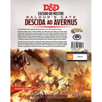 Dungeons & Dragons Descida ao Avernus Screen Escudo do Mestre
