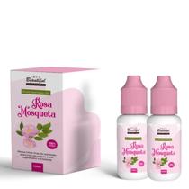Duo 2x Óleo de Rosa Mosqueta 10mL Face Beautiful Economia e Cuidado Diário