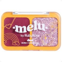 Duo Blush e Iluminador Melu Levitating Fever RR1002-4