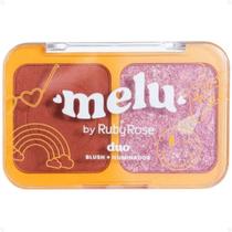 Duo Blush e Iluminador Melu Potion Last Dance RR1002-2