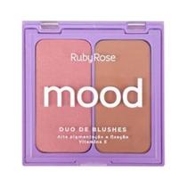 Duo Blush Feels Mood - Rosy Flush + Ginger Bread - Rubyrose