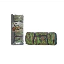 Duo Camp Colchonete e Saco de Dormir 2 Em 1 Mont Long Camping Pesca Praia Acampar Férias Retiro