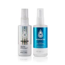 Duo Controle de Frizz Hidratei: Óleo Multifuncional Capilar 60ml + Leavin Controle Absoluto 60ml