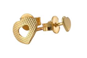 Duo Coracao Pequeno E Coracao Vado Trabalhado Folheado Em Duo Coracao Pequeno E Coracao Vado Trabalhado Folheado Em