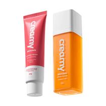 Duo Creamy Serum Facial Vitamina C 30ml, Calming Cream Hidratante 40g - Creamy Skincare